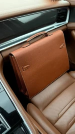 Мужской портфель Hermes коричневого цвета, артикул 349263 — фото 4