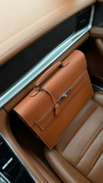 Мужской портфель Hermes коричневого цвета, артикул 349263 — фото 6