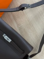 Мужская сумка мессенджер Hermes коричневого цвета, артикул 349279 — фото 6