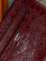 Мужской картхолдер Hermes красного цвета, артикул 349288 — фото 6