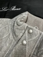 Мужская куртка Loro Piana серого цвета, артикул 349153 — фото 5