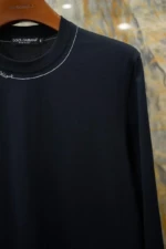 Мужской лонгслив Dolce Gabbana тёмно-синего цвета, артикул 349236 — фото 6