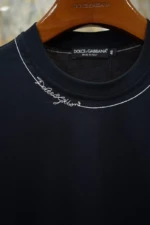 Мужской лонгслив Dolce Gabbana тёмно-синего цвета, артикул 349236 — фото 7