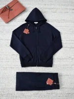 Мужской спортивный костюм Loro Piana тёмно-синего цвета, артикул 349171