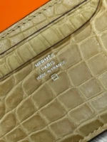 Мужской картхолдер Hermes жёлтого цвета, артикул 349292 — фото 5